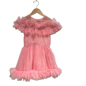 Tutu Du Monde Pink Tulle Dress - size 4-5